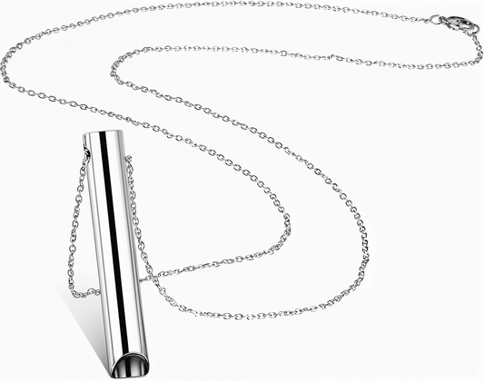 Essence - CalmLoop Breathing Necklace | Relief Tool for Slow, Deep Exhales - Essence