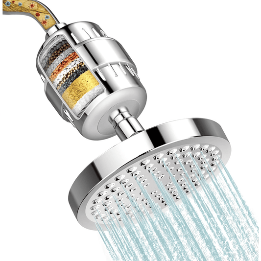 Essence - PureStream 15-Stage Shower Filter | Enhance Skin & Hair Health - Essence