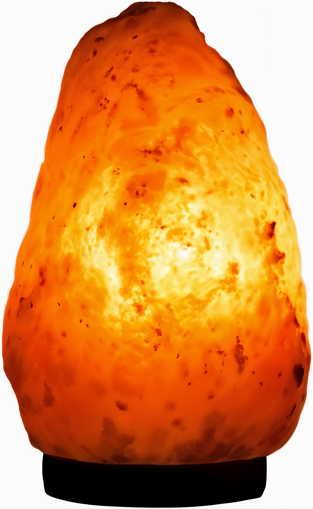 Essence – Ember Glow | Hand Carved Rock Crystal Lamp – Natural