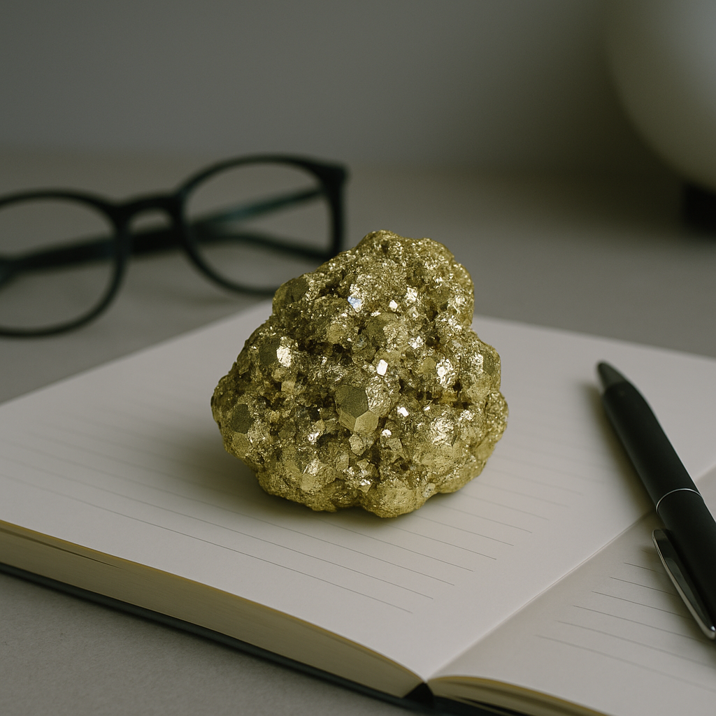 Essence – TruePyrite | Prosperity & Energy Stone – Raw Natural-100g