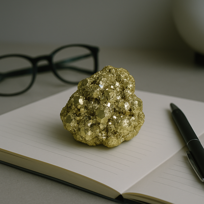 Essence – TruePyrite | Prosperity & Energy Stone – Raw Natural-100g