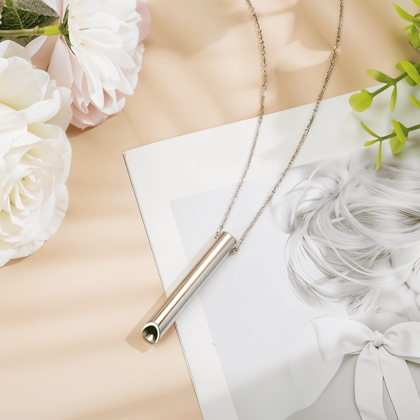 Essence -  CalmLoop Breathing Necklace | Relief Tool for Slow, Deep Exhales