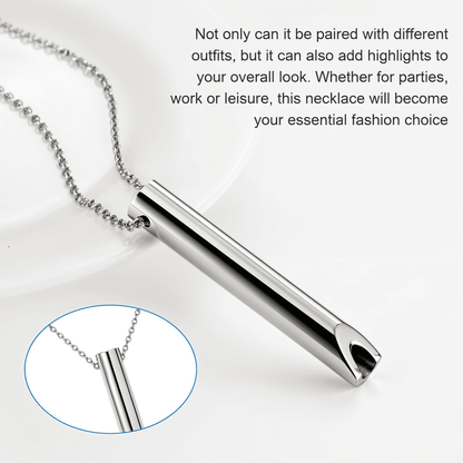 Essence -  CalmLoop Breathing Necklace | Relief Tool for Slow, Deep Exhales