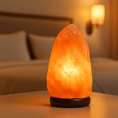Essence – Ember Glow | Hand Carved Rock Crystal Lamp – Natural